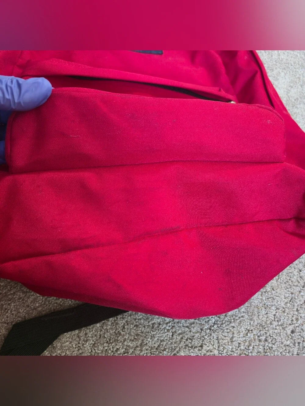 Vintage JanSport SuperBreak Backpack Red